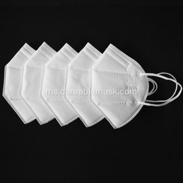 Biotechnology 5-Layer KN95 Protective Mask 5PCS BAG yang boleh dirawat